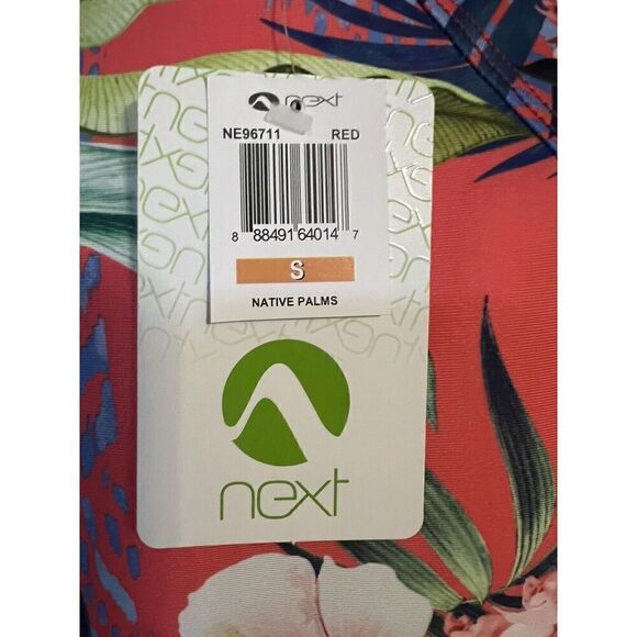 Next By Athena Womens Small Native Palms Tropical Print Surf Rash Guard NWT - Picture 6 of 9